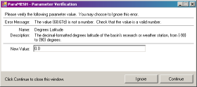 Parameter Verification (Single Value)