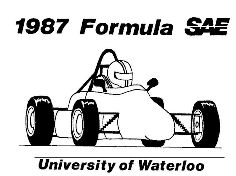 1987 UW FSAE Logo