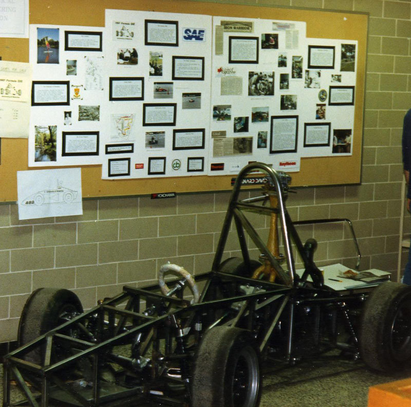 1987 Car on Display